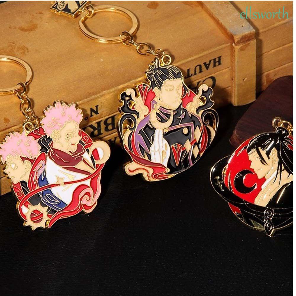 Móc Khóa Gắn Hình Nhân Vật Hoạt Hình Jojo Satoro Jujutsu Kaisen