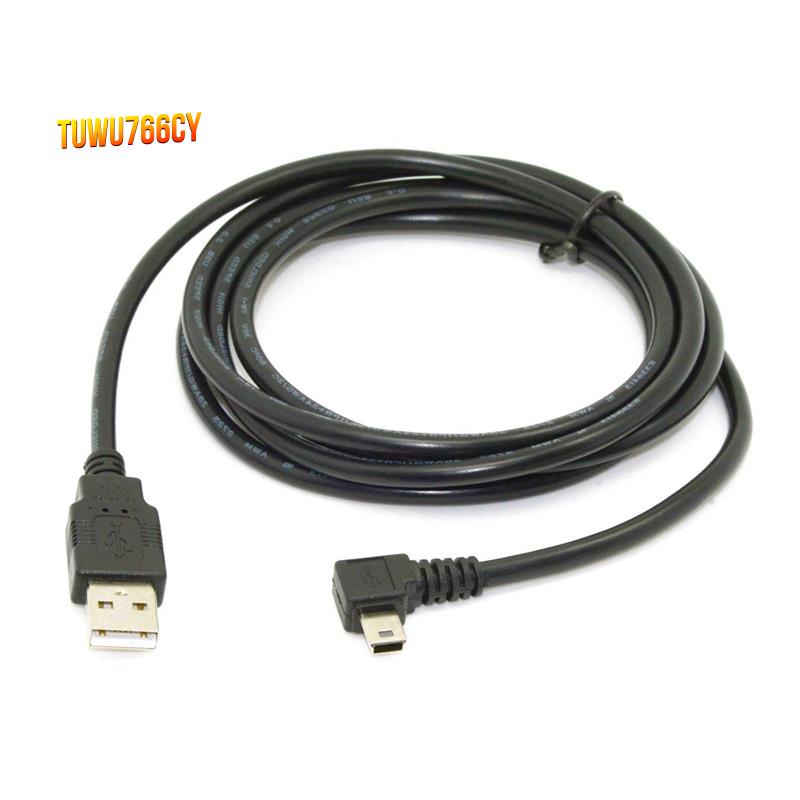 Dây Cáp Sạc Và Truyền Dữ Liệu Mini USB Type B 90 Độ Góc 90 Độ Dài 1.8M Với Đầu Cắm USB 2.0 Màu Sắc