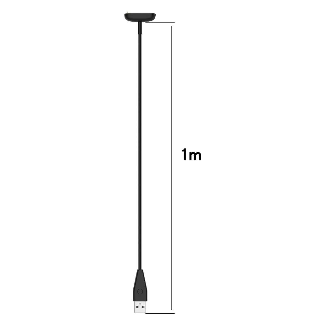 Dây Cáp Sạc Thay Thế Fitbit Charge 5 / Fitbit Luxe Có Nút Đặt Lại 1 Mét Dành Cho Thay Thế Dành Cho Đồng Hồ Thông Minh