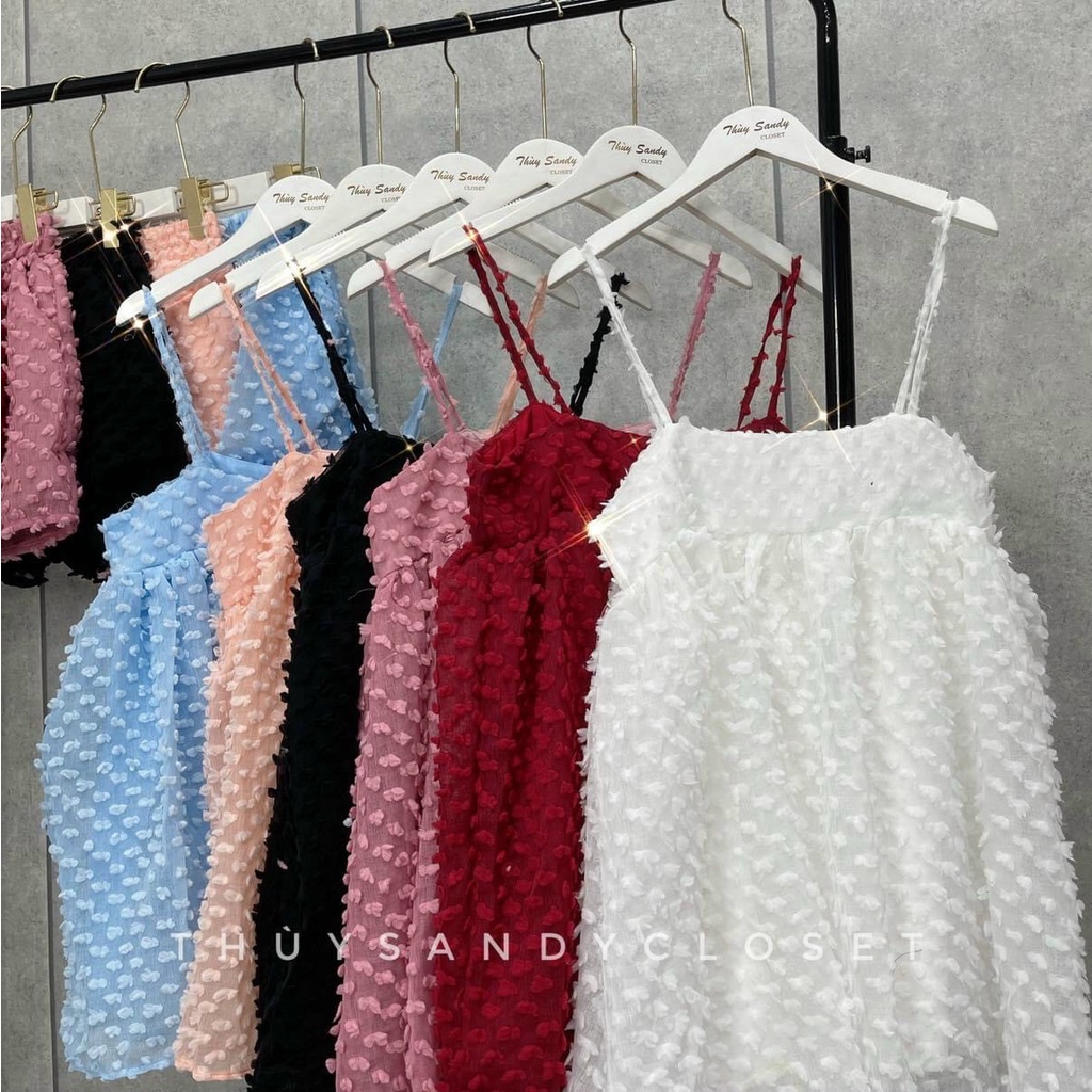 Set Bộ, Áo 2 Dây mix Quần Ngắn Chất Liệu Voan Lông VŨ 2 Lớp Đẹp Có Ảnh Vải Thật