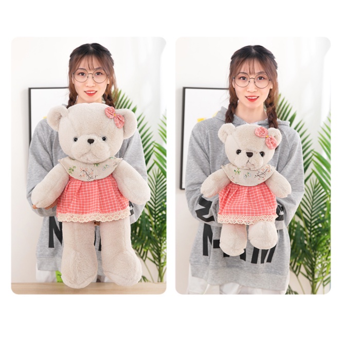 Gấu Teddy nhồi bông đáng yêu 30/50cm