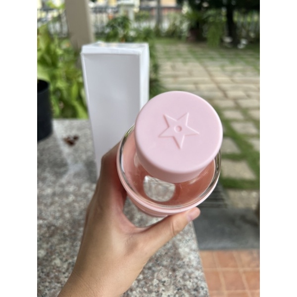 Bình nước nóng lạnh thủy tinh Dior vip gift 550ml