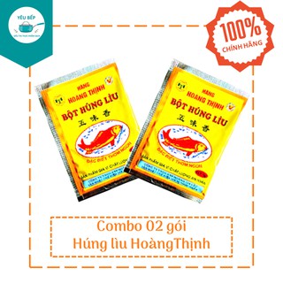 Combo 02 gói bột húng lìu 5g Hoàng Thịnh