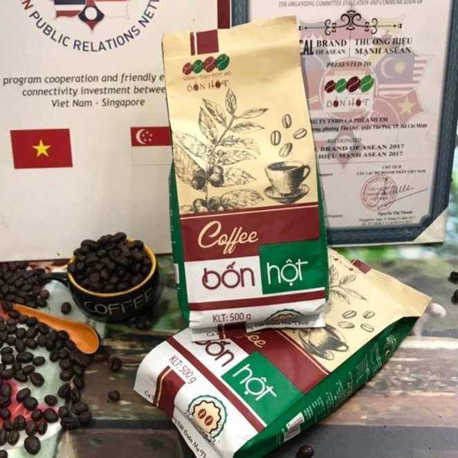 Cà Phê Chồn Bốn Hột 500gr (Pha Phin)