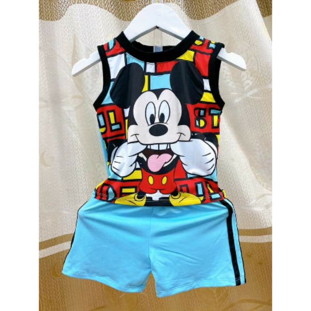 8_20kg (có số đo áo) Bộ ba lổ thun lạnh 3d mặt trước cho bé ẢNH THẬT_VIDEO_KHĂN RẰN SHOP