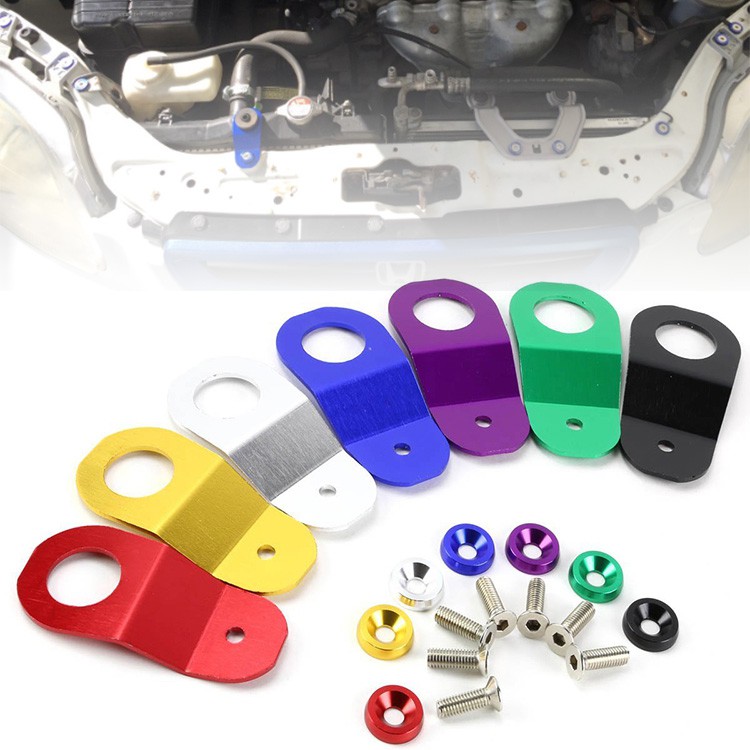 Khung Gắn Bộ Tản Nhiệt Bằng Nhôm Có Logo Cho Honda Civic 1996-2000 EK