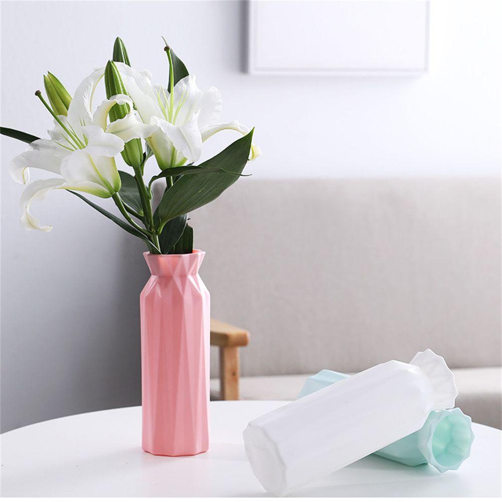 Lọ Hoa Tròn Trang Trí Nhà Chống Rơi Kiểu Mới