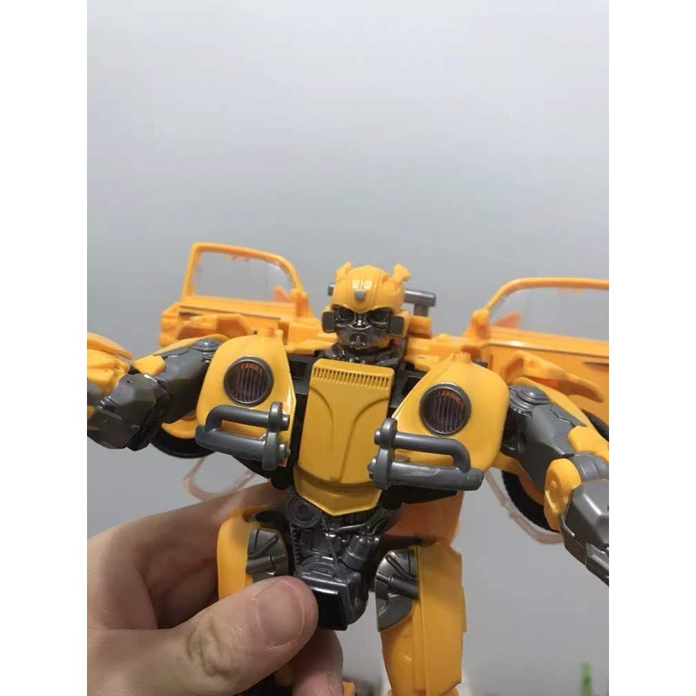 Mô hình robot Transformer Black Mamba Bumblebee H6001-3 đồ chơi bé trai lắp ghép biến hình ô tô rô bốt H60013 người máy