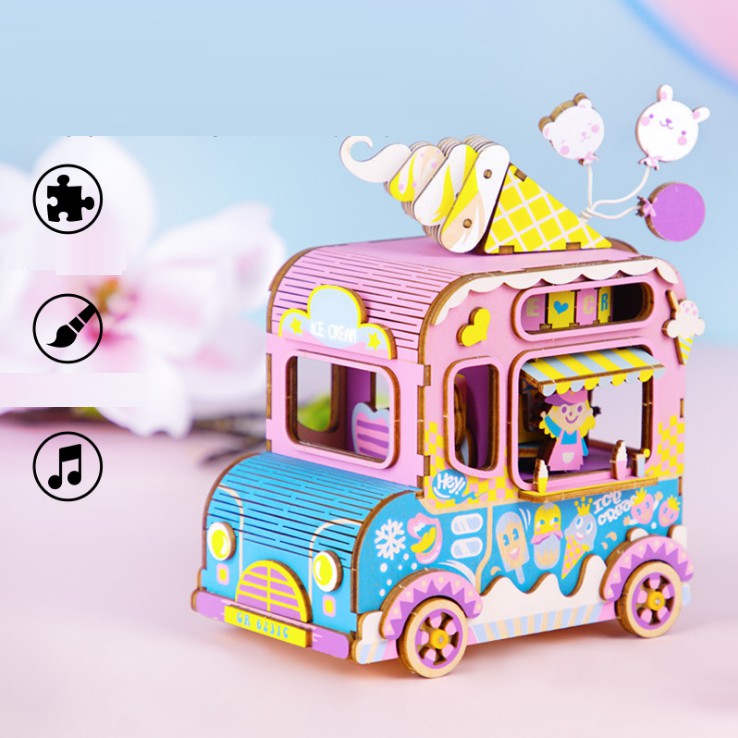 Mô hình Hộp nhạc AMD41 - AMD61 Music Box Robotime