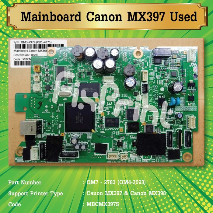 Bảng Mạch Chính Mx397 Cho Máy In Canon Mx397