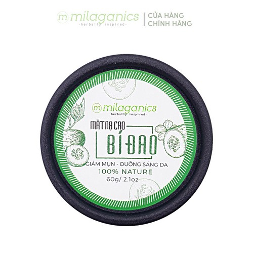 Mặt nạ cao Bí đao MILAGANICS 60g