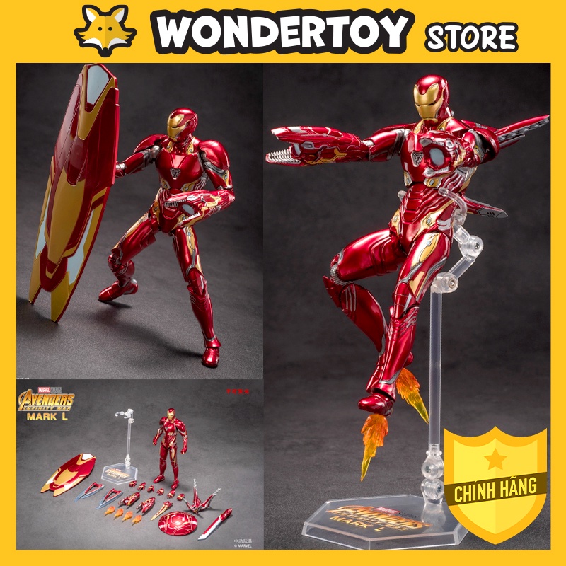Mô hình ZD Toys Iron Man MK50 Mark 50 Deluxe Chính Hãng