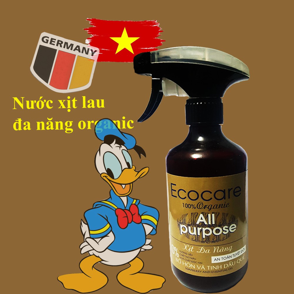 SALE GẮT NHẤT 2019 NÈ ! Nước xịt đa năng lau bàn kính, đá, gỗ,...thành phần hữu cơ tinh dầu bồ hòn hương Quế