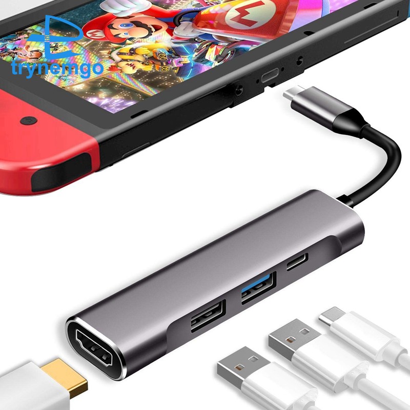 Bộ Chia Cổng Usb Loại C Sang Hdmi Cho Nintendo Switch 4k Hdmi