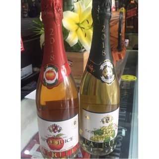 Nước ép trái cây, nước ép nho Patritti Sparkling Dark Grape Juice chai 750ml Date 12/2020