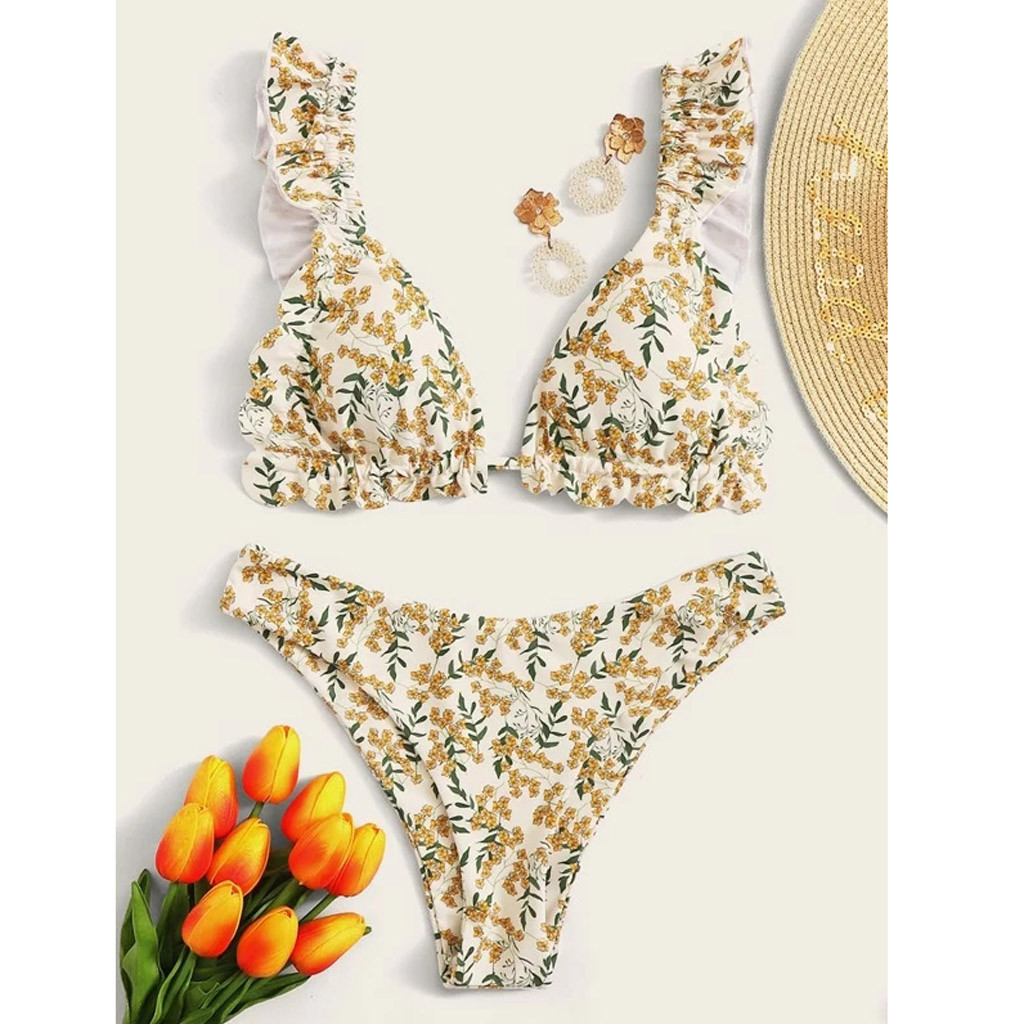 Set Bikini Hai Mảnh Hoạ Tiết Hoa Gợi Cảm Cho Nữ | BigBuy360 - bigbuy360.vn