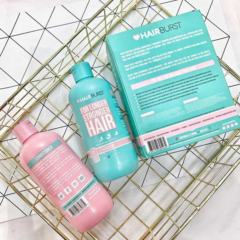 Bộ gội xả kích thích mọc tóc Hairburst Set Shampoo Conditioner