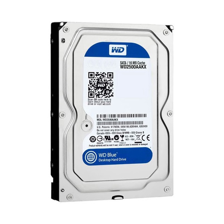 Ổ cứng HDD máy tính bàn PC W.D 160GB, 250GB, 320GB, 500GB Cài sẵn hệ điều hành Bảo Hành 2 Năm
