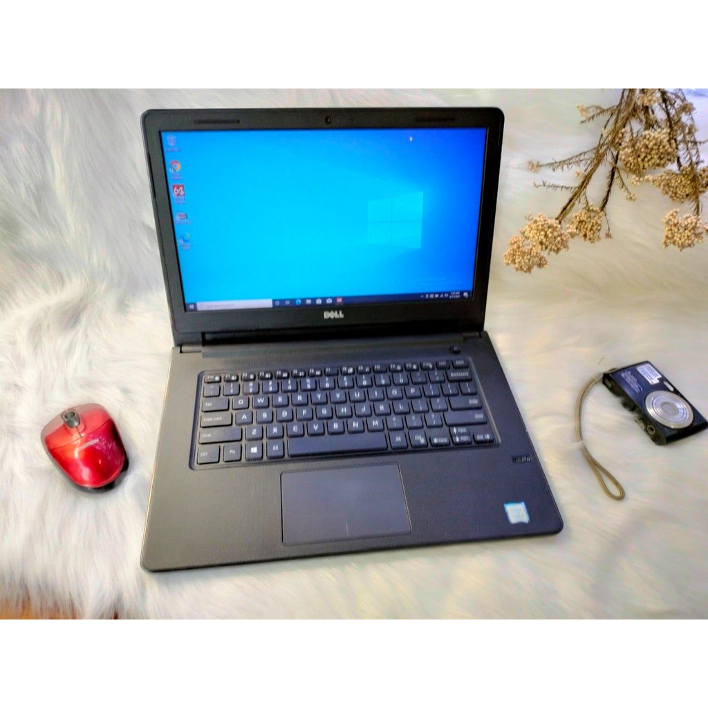 Laptop Dell cấu hình cao 3468 i5 có bảo mật vân tay, dùng cho học sinh sinh viên, người đi làm