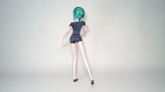 Mô hình giấy anime girl Phosphophyllite