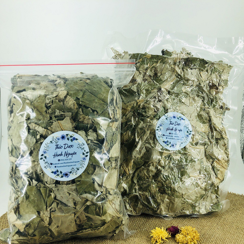 Lá sen khô 100g ( Trà lá sen xanh, thơm, sạch hỗ trợ giảm mỡ, giữ dáng eo thon) - Thảo Dược Hạnh Nguyên