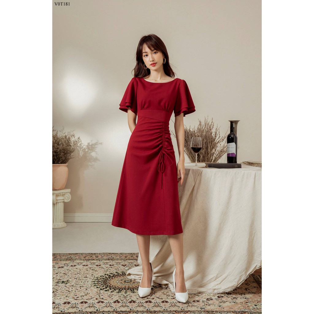 Váy đũi rút dây tay bèo TIIN STORE V0T181 | BigBuy360 - bigbuy360.vn