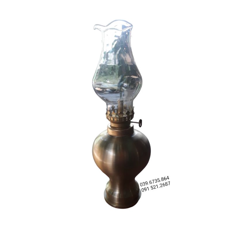 Đèn dầu bằng đồng