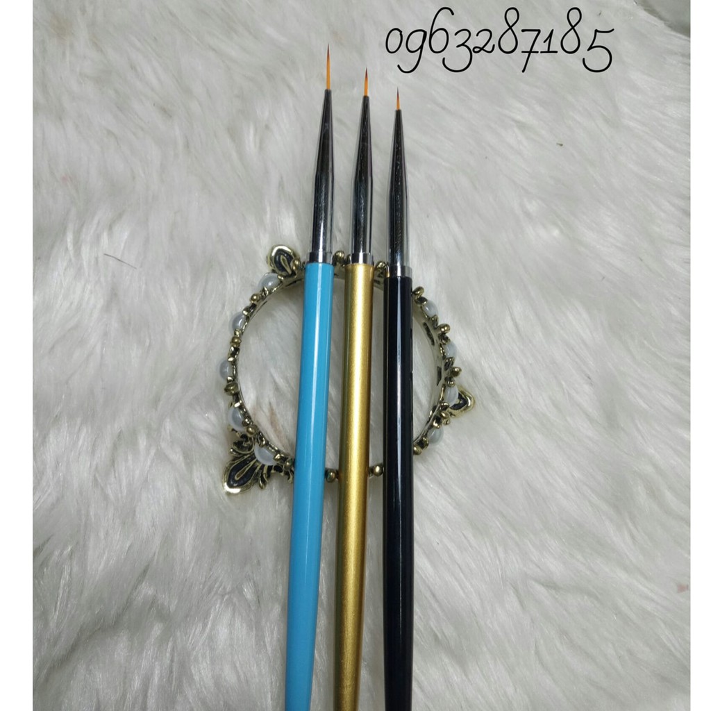 set cọ nét vẽ móng ba cây