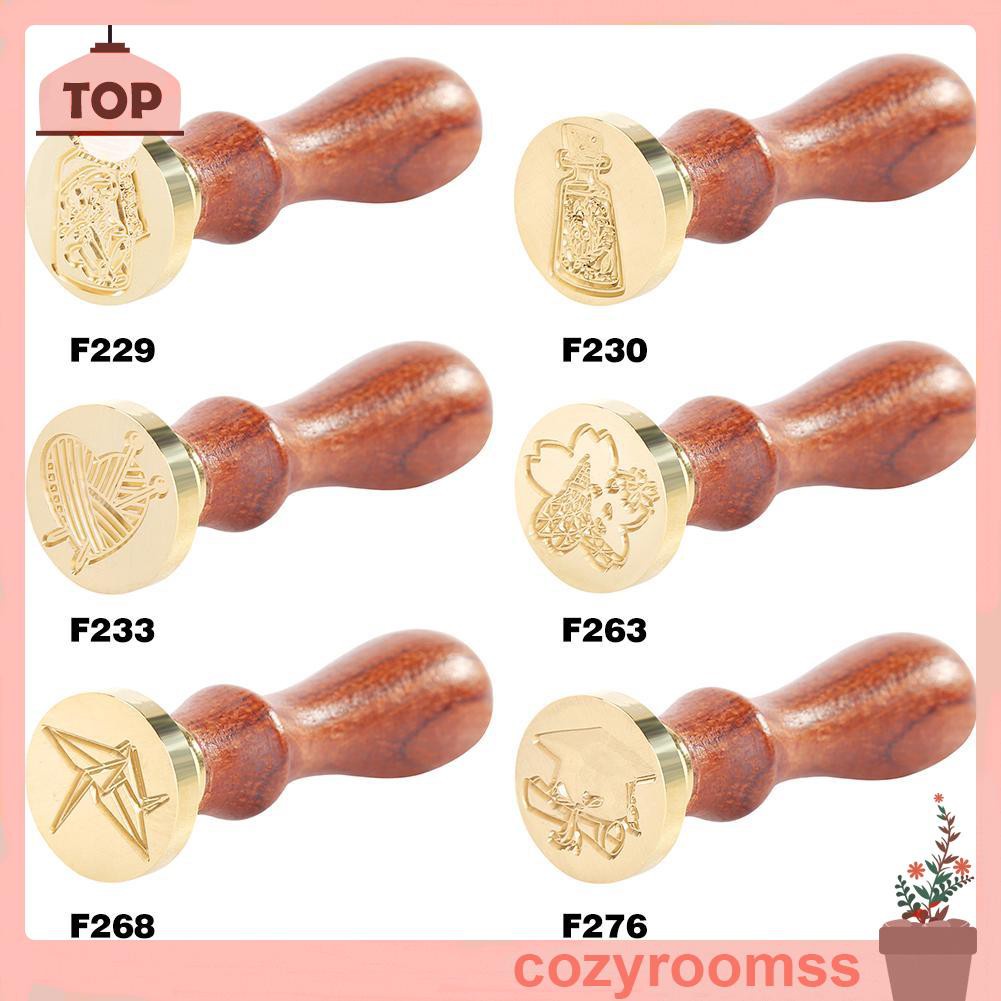 Con Dấu Sáp Niêm Phong Bì Thư Bằng Đồng Diy