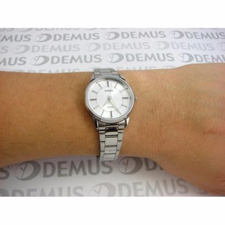 Đồng hồ nữ dây thép không gỉ Casio LTP-1303D- 7AVDF