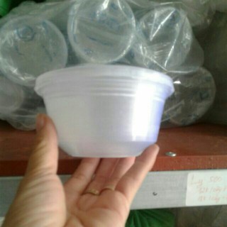 Thố chè nhựa - 1 lốc