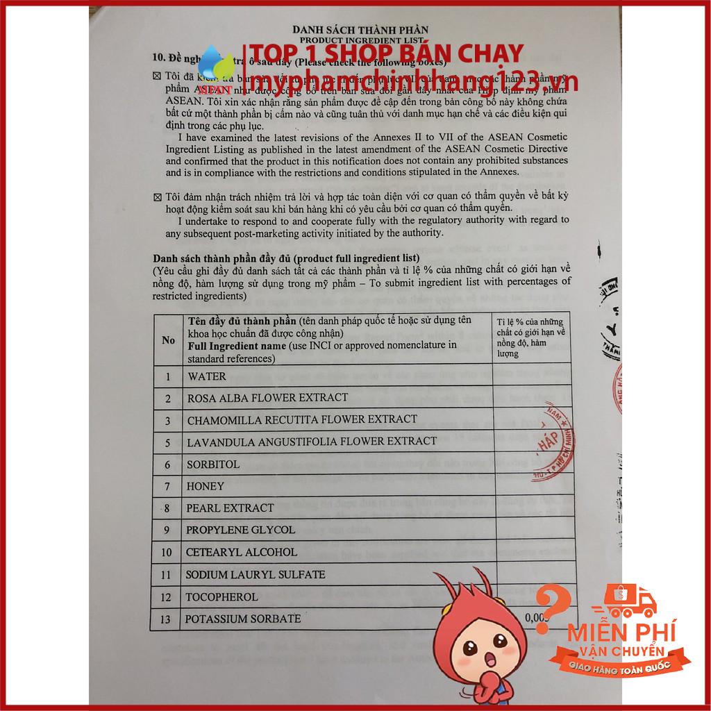 (10GR mẫu mới 2020) Sữa Rửa Mặt AHA chiết xuất từ hoa và trái cây chính hãng Ngân Bình