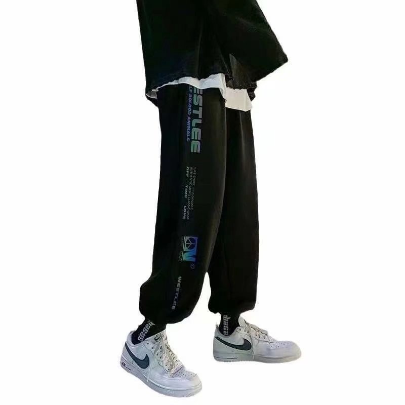 Quần dài phản quang thiết kế thời trang cho nam size m-3xl