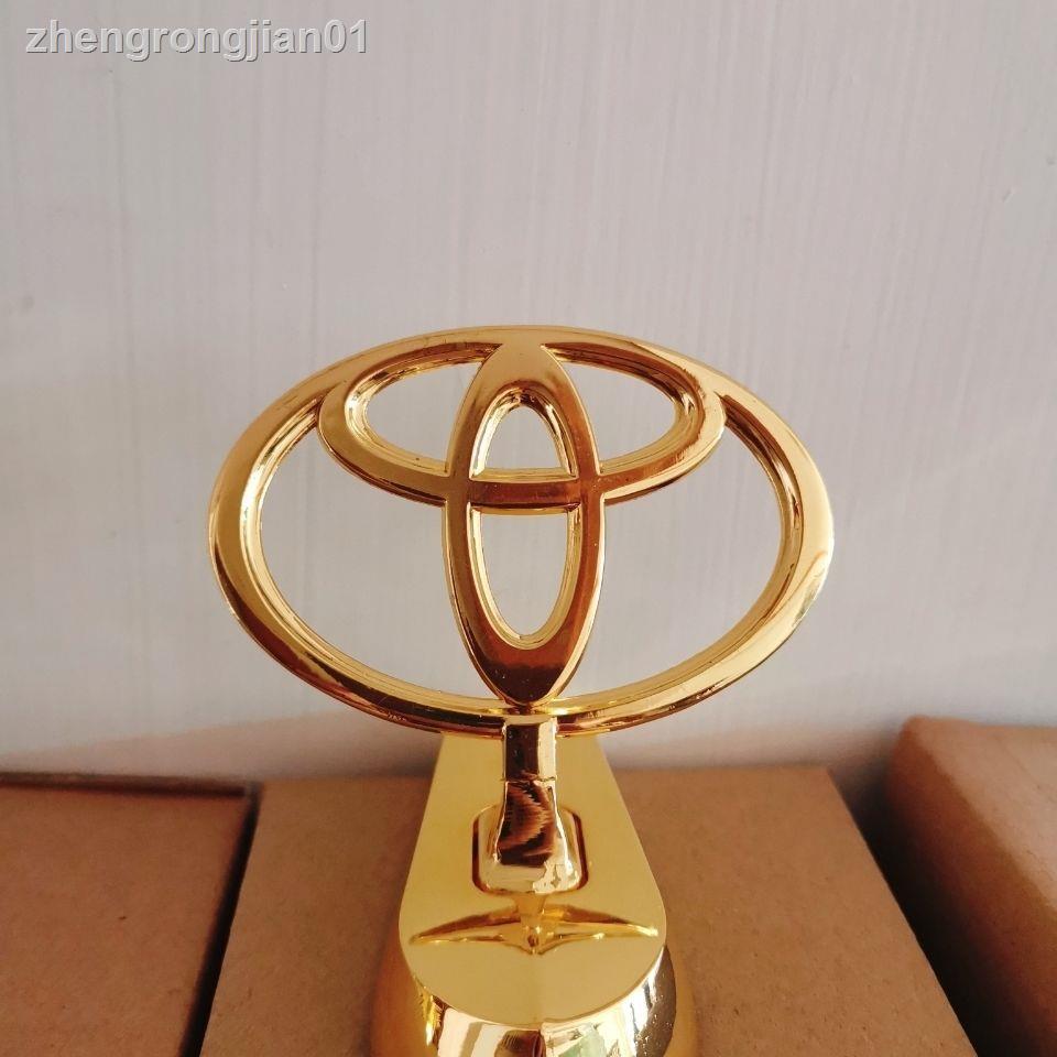 ✧✺◈Logo Kim Loại Ba Chiều Trang Trí Mui Xe Hơi toyota