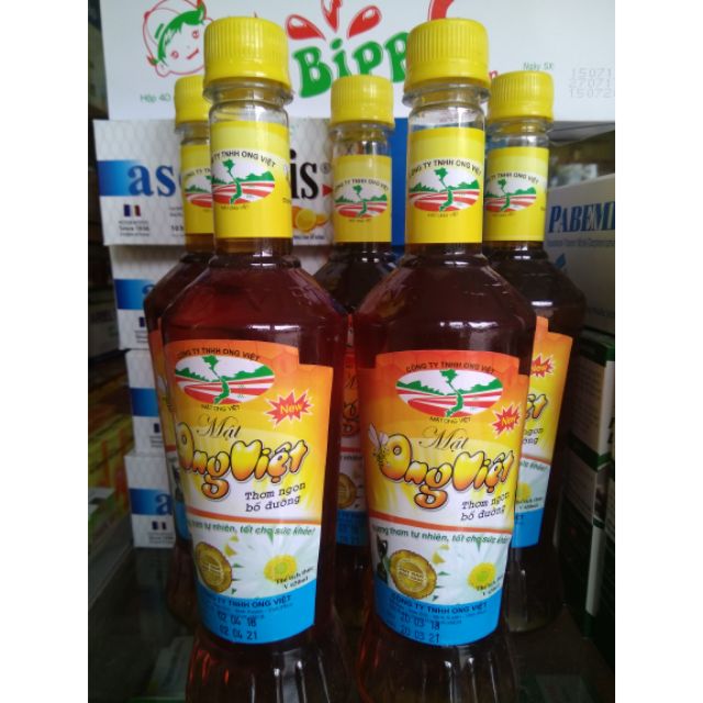 Mật ong nguyên chất ( hàng công ty ong Việt)