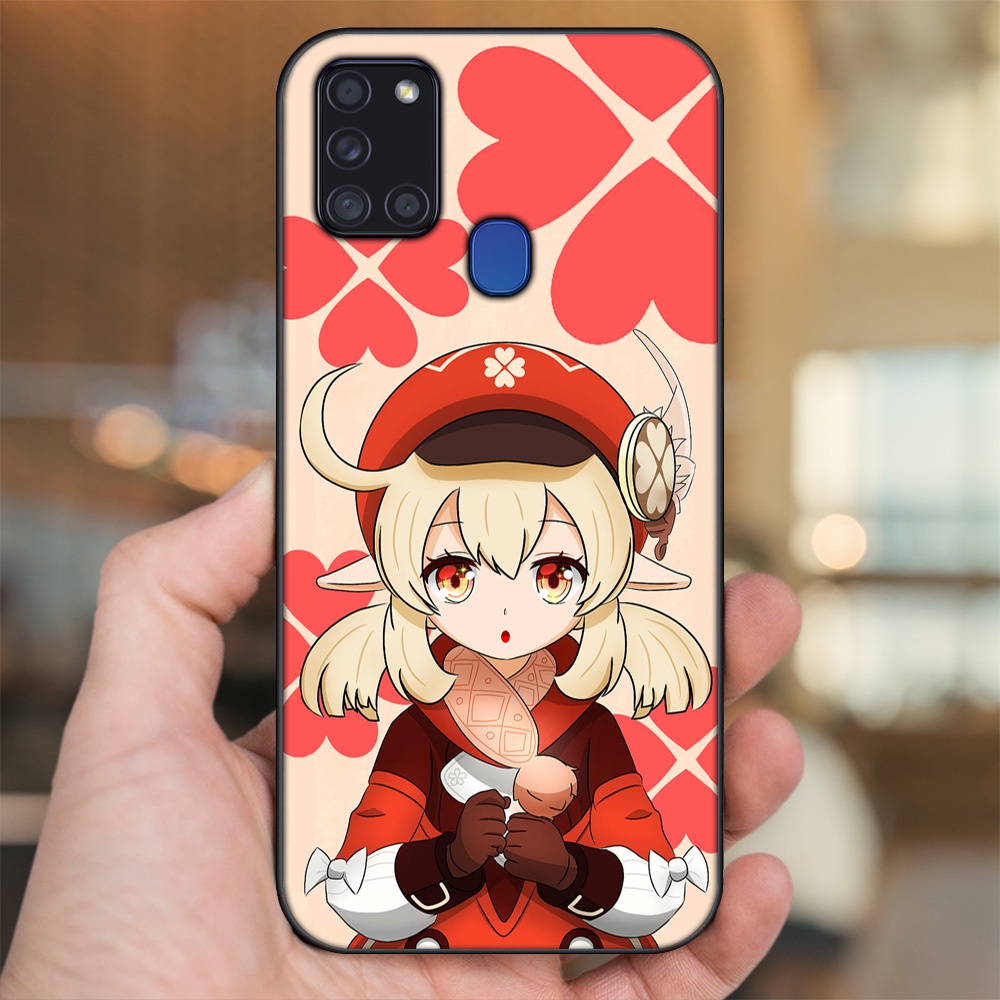 Ốp lưng Samsung A21S viền đen in hình Klee Genshin Impact