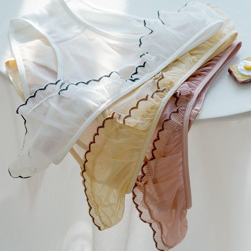 OCEANMAP Quần Lót Thoáng Khí Màu Sắc Thời Trang Gợi Cảm Cho Nữ