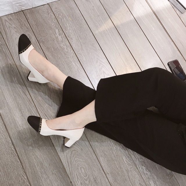 Giày cao gót bít mũi 5 cm, công sở êm và mềm