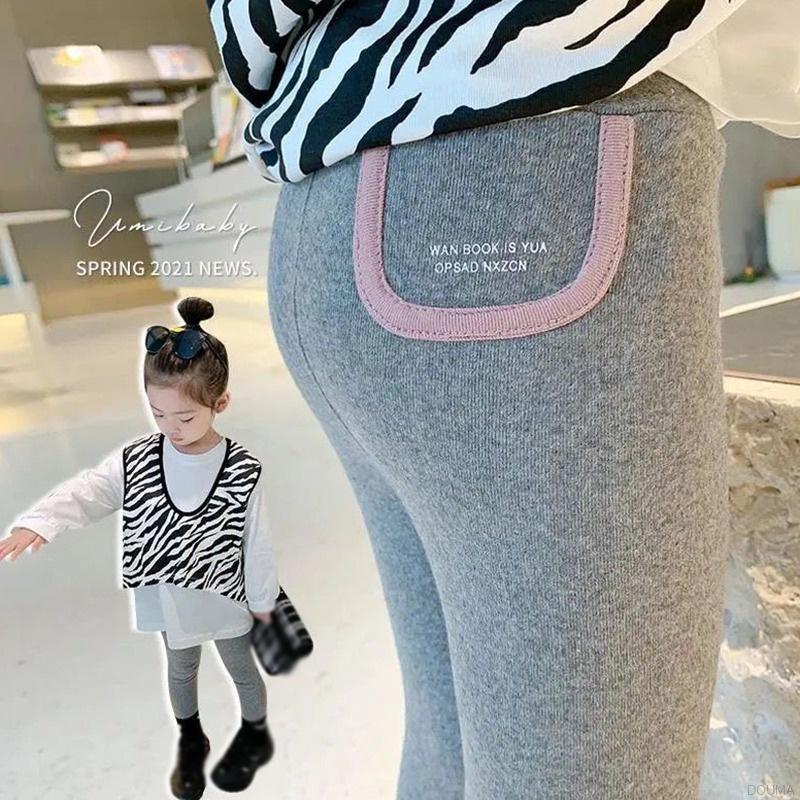Quần legging co giãn thời trang Hàn Quốc cho bé gái