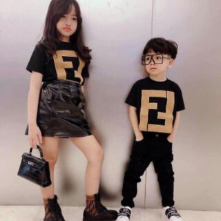 Áo Đôi Mẹ và Bé FENDY siêu Hot