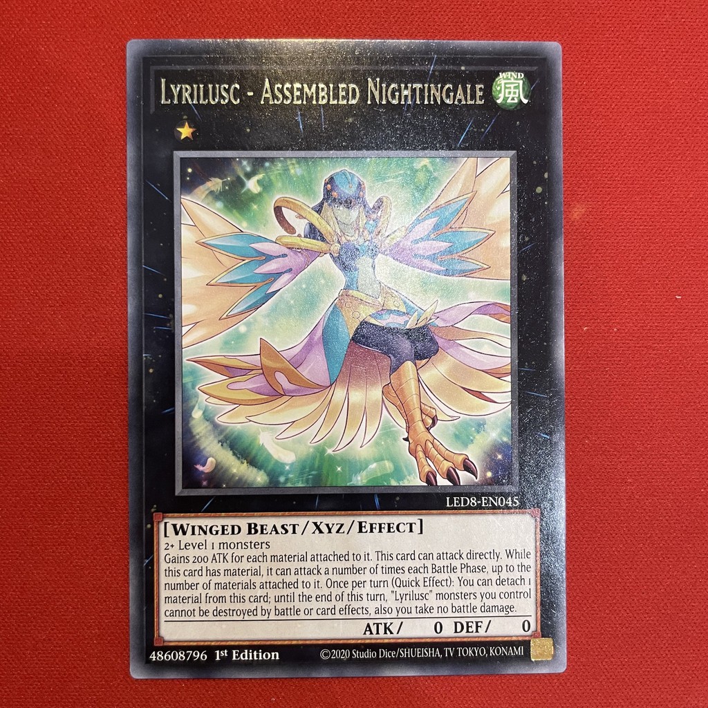 [EN-JP][Thẻ Bài Yugioh Chính Hãng] Lyrilusc - Assembled Nightingale