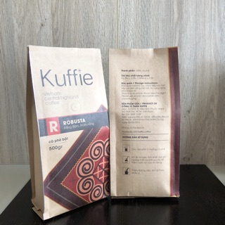 Cà phê rang mộc Kuffie coffee Robusta (1kg)