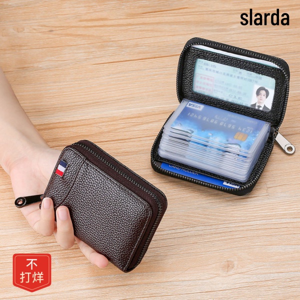 Ví Nhiều Ngăn Đựng Thẻ ID Và Thẻ ID Chống Trộm Tiện Dụng Cho Nam Nữ