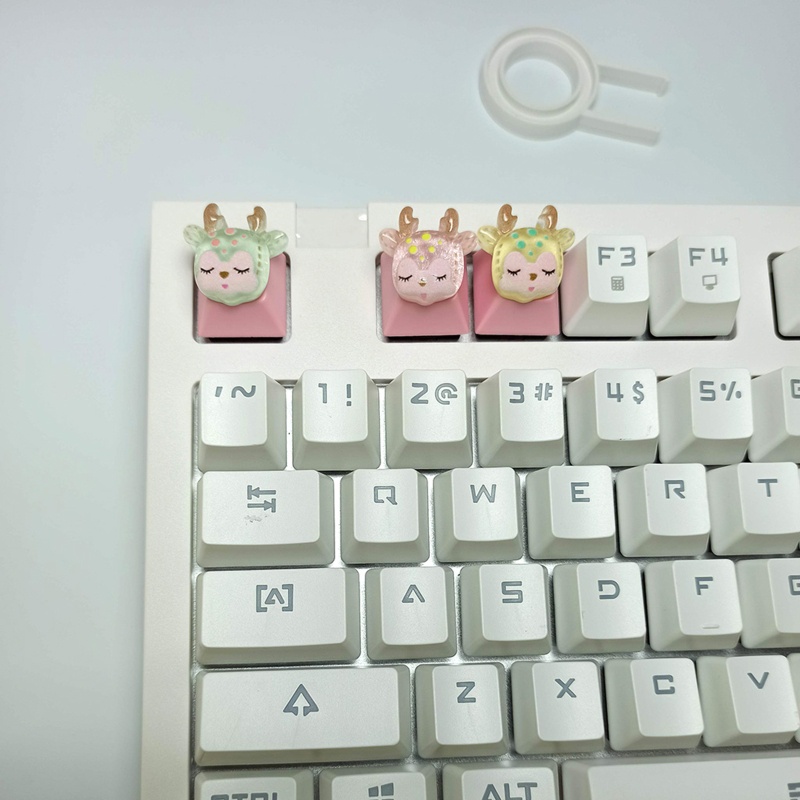 Nút Bàn Phím OEM R4 In Hình Hươu Cao Dễ Thương