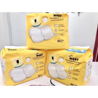 Lót thấm sữa cho mẹ MoBy bịch 60c