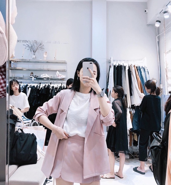 Áo Blazer không khuy & quần váy | BigBuy360 - bigbuy360.vn