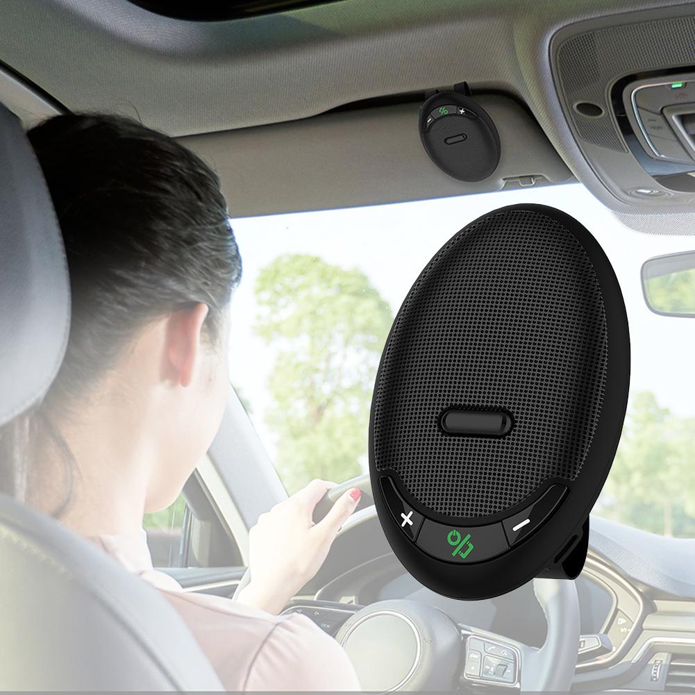 LOA BLUETOOTH 5.0 XE HƠI MT001, BLUETOOTH HANDS FREE KIT, CAR WIRELESS HANDFREE BT100