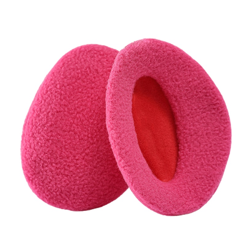 Set 2 miếng bịt tai giữ ấm vào mùa đông làm từ lông cừu giả mềm mại nhỏ gọn thoải mái cho cả nam và nữ