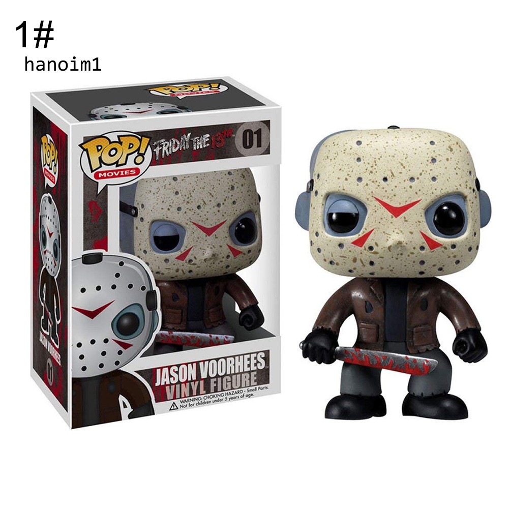 Móc treo chìa khóa hình nhân vật Jason Voorhees Funko thứ 6 ngày 13 kích thước 10cm độc đáo