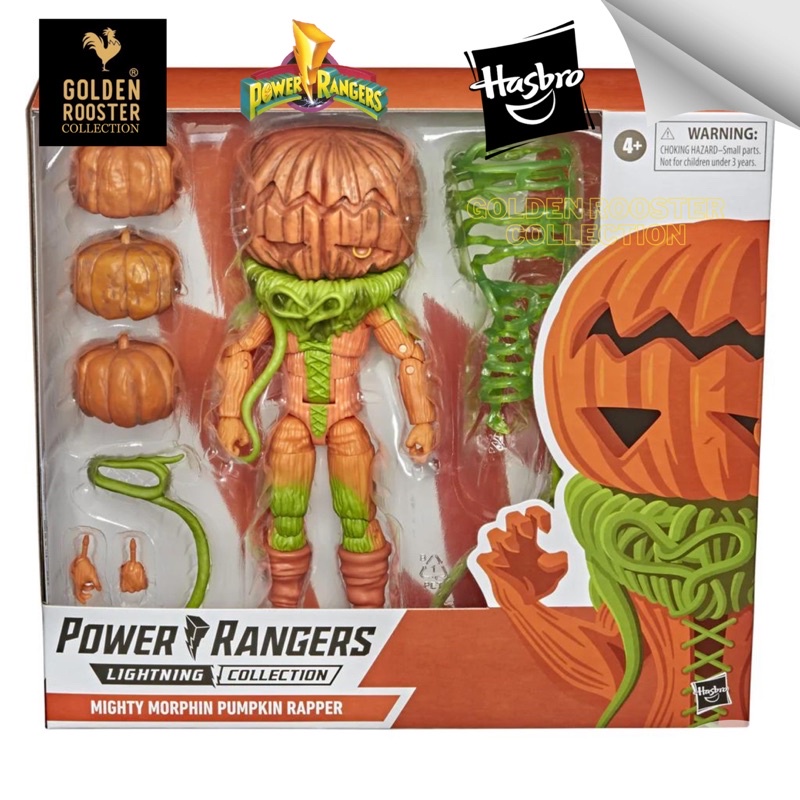 Mô hình nhân vật Hasbro Power Rangers Lightning Collection Monsters Mighty Morphin Pumpkin Rapper
